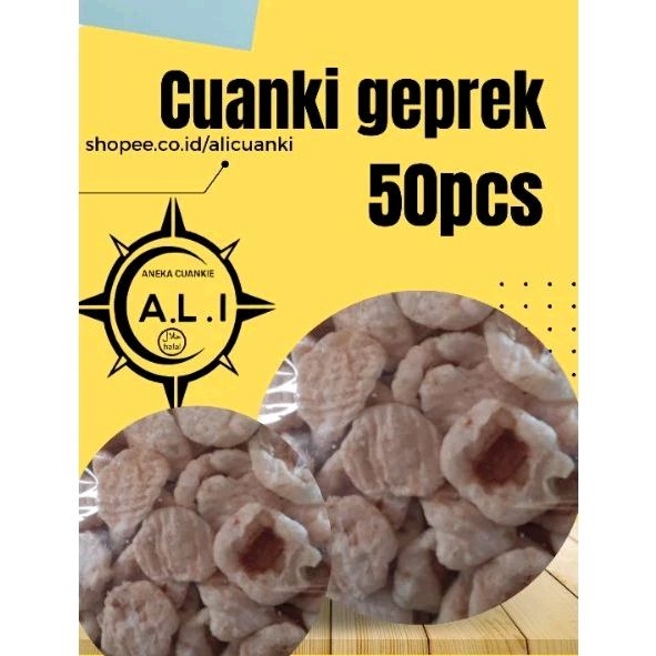 

Cuanki geprek isi 50 pcs asli Garut enak gurih lezat