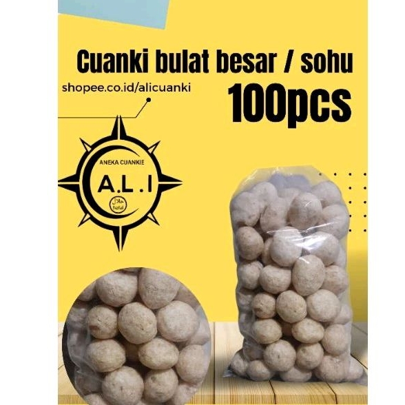 

cuanki bulat /sohu isi 100 pcs asli Garut food lokal