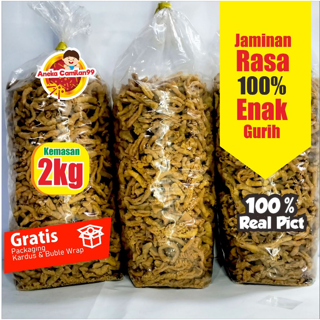 

keripik usus ayam super 500gr gurih renyah enak