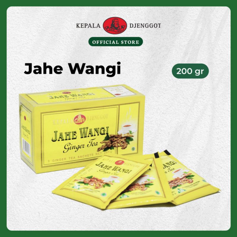 

Kepala Djenggot Jahe Wangi 200gr Isi 8 Sachet