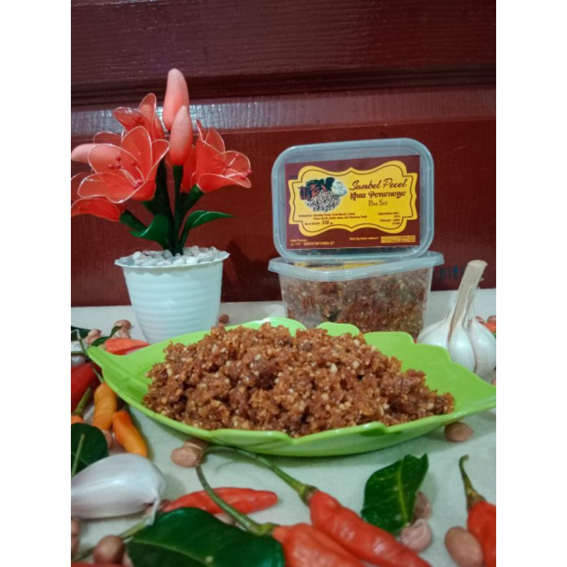 

Sambal Pecel Khas Ponorogo 250gram