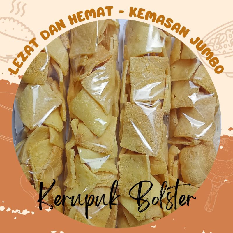 

BOLSTER Kerupuk Rambak Kotak Kemasan Jumbo 100% Halal