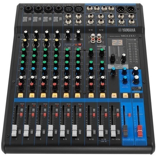 MIXER YAMAHA MG 12 XU MIXER MG-12XU MG 12-XU  - TANYAKAN STOK TERLEBIH DAHULU