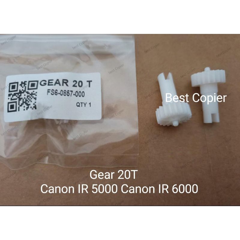 Gear 20T Developing Canon Ir 5000 Ir 6000 Ir 6570 Ir 5570 Ir 5070 Ir 5050