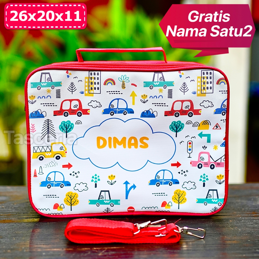 

Tas Selempang Anak Cowok Custom Kendaraan / Tas Selempang Anak Perempuan Custom / Tas Ulang Tahun Anak Premium / Tas Selempang Ulang Tahun Anak / Goodiebag Ultah Anak Premium / Tas Selempang Ultah Anak