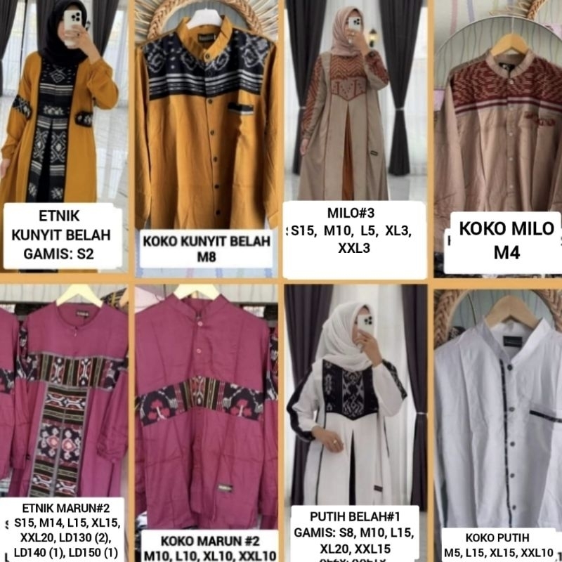 COUPLE DRESS & KOKO ORI ANJANI STORE ((READY)) - Laik Gallery