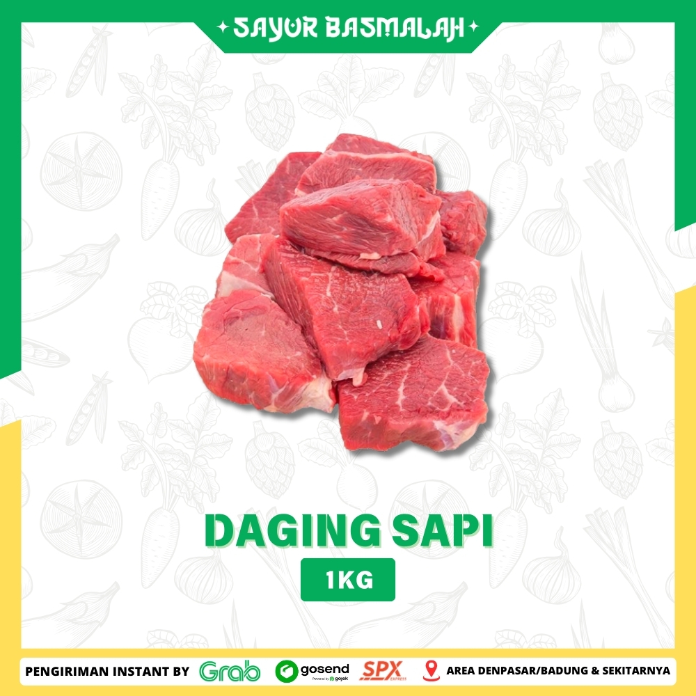 

Daging Sapi 1kg - Sayur Basmalah