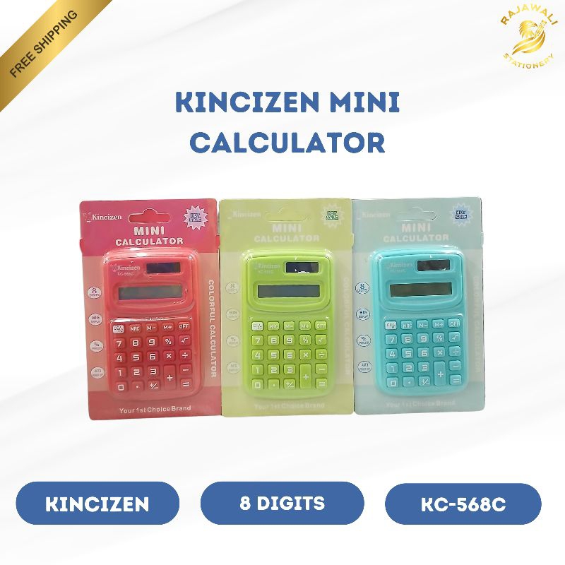 

Kincizen Kalkulator Hitung | 8 Digits | KC-568C