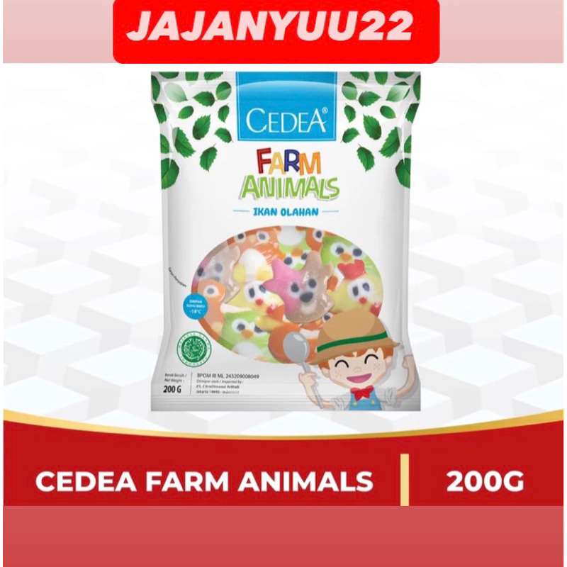 

CEDEA FARM ANIMALS 500gram