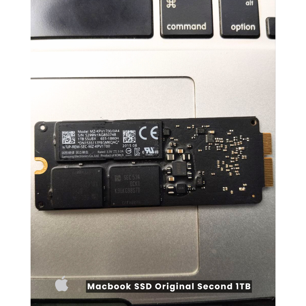 SSD 1TB Macbook Pro Air iMac Mini Original Second Apple