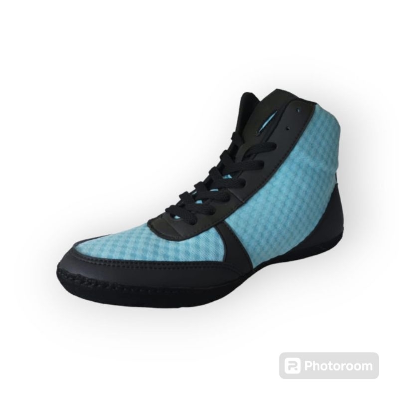 Sepatu Tinju Pria Boxing Shoes Sport Olahraga Casual Sepatu Gulat Gym Fitness Keren Anti Slip Ringan