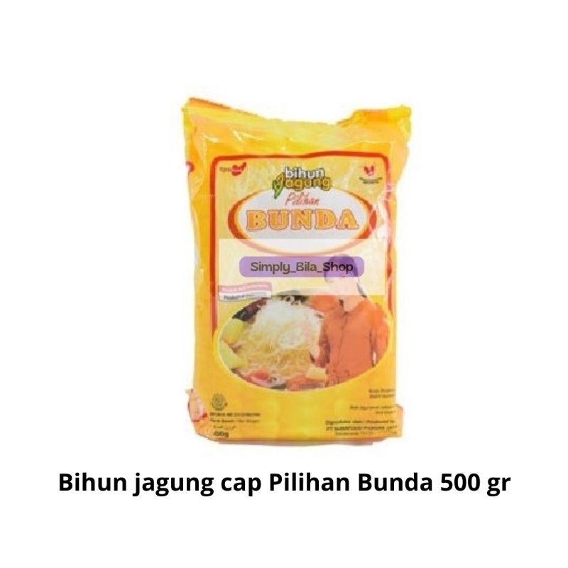 

PILIHAN BUNDA BIHUN JAGUNG 500 GR PCS EXP AGUSTUS 2026