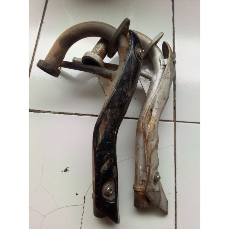 leher kenalpot KLX