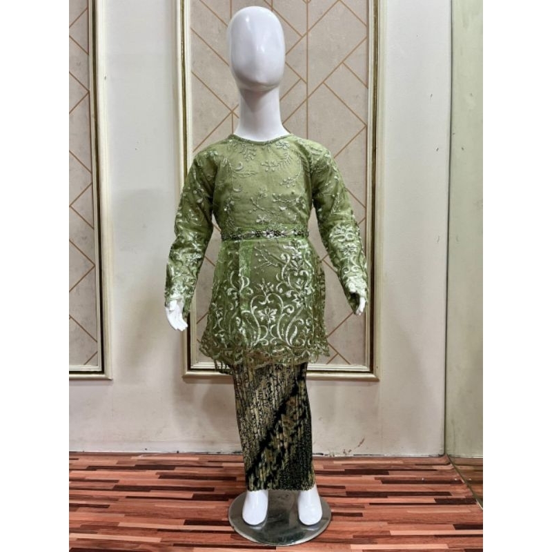KEBAYA LESTI ANAK // KEBAYA ANAK TILE KONDANGAN // KEBAYA  SETELAN ANAK // TUNIK KEBAYA ANAK // KEBA