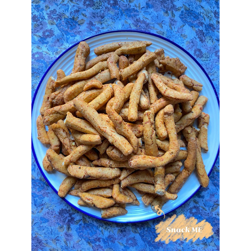 

Basreng Pedas Daun Jeruk/Basreng/Bastik/Snack Kiloan/1000 gram