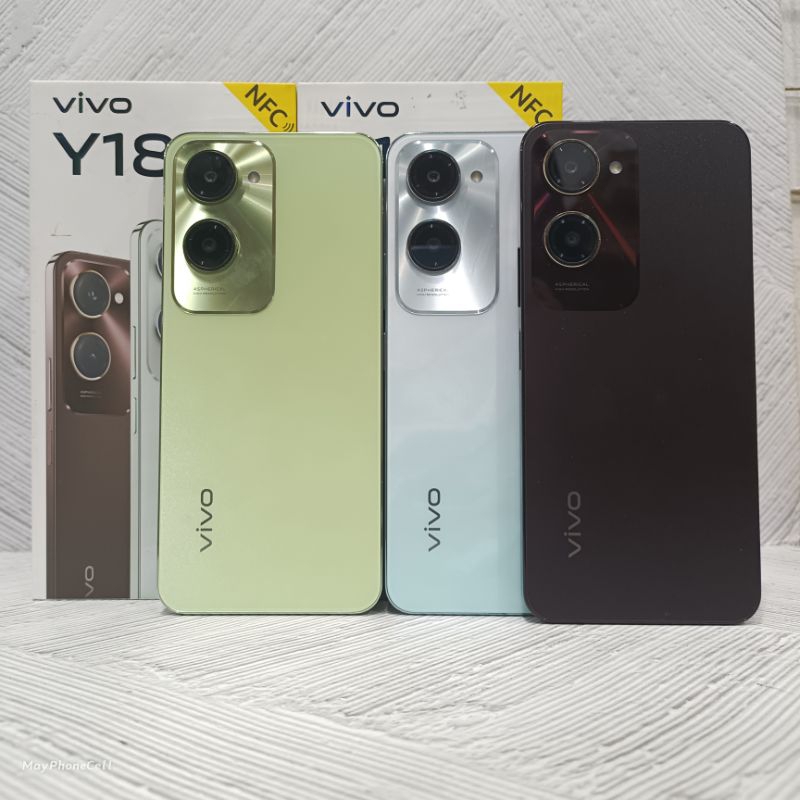 Vivo Y18 NFC 6/128 GB Handphone Second Bekas Fullset