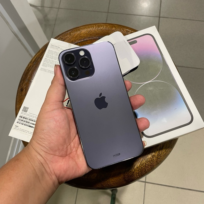 iPhone 14 Pro Max 128gb Deep Purple Resmi