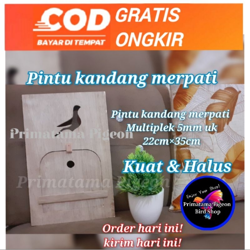 Pintu kandang merpati uk 22×35 Tebal multiplek 5mm Pintu kandang burung Pintu kandang macan pintu se