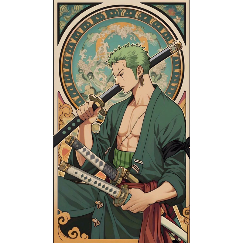 Kostum Zoro dari one piece