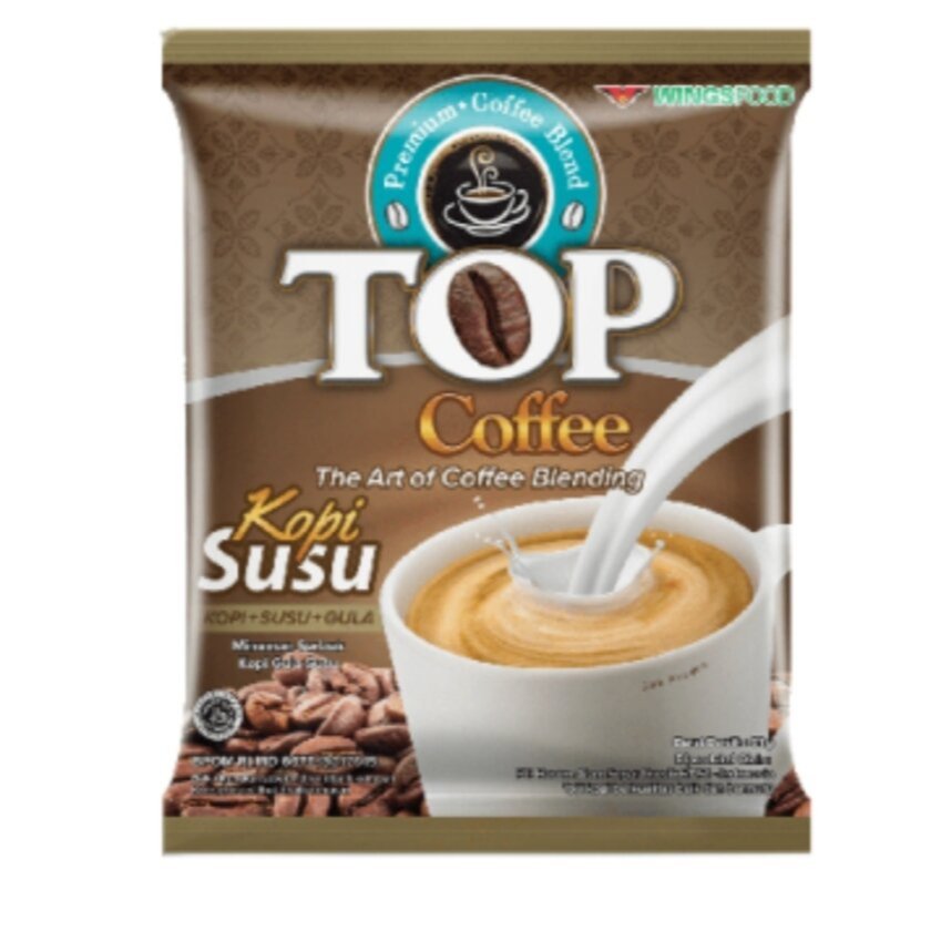 

TOP KOPI SUSU RENCENG ISI 12 Sachet Kopi Instan