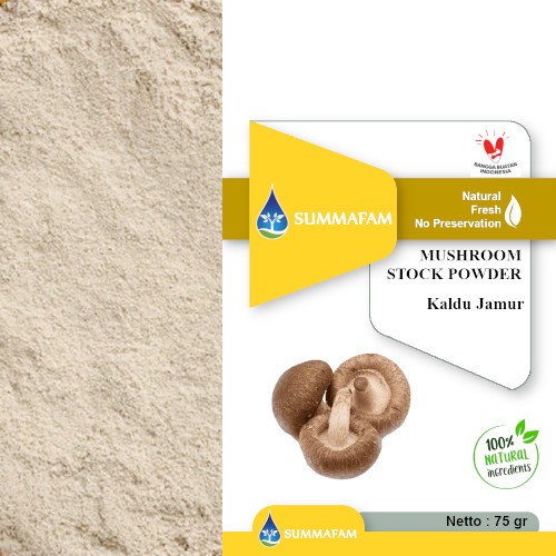 

Summafam Mushroom Stock Powder (NON MSG) - Kaldu Jamur