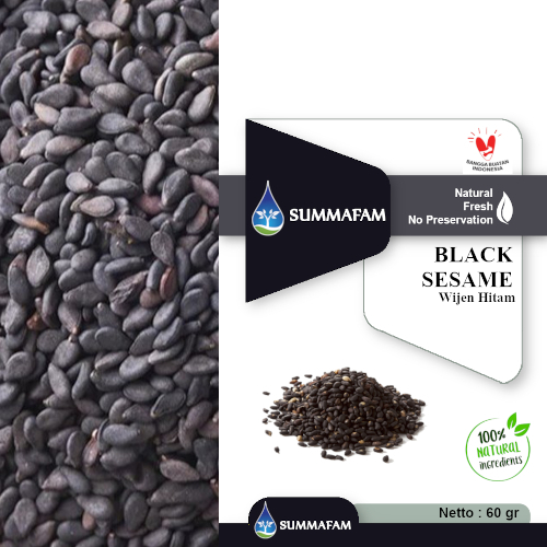 

Summafam Black Sesame Seed - Wijen Hitam