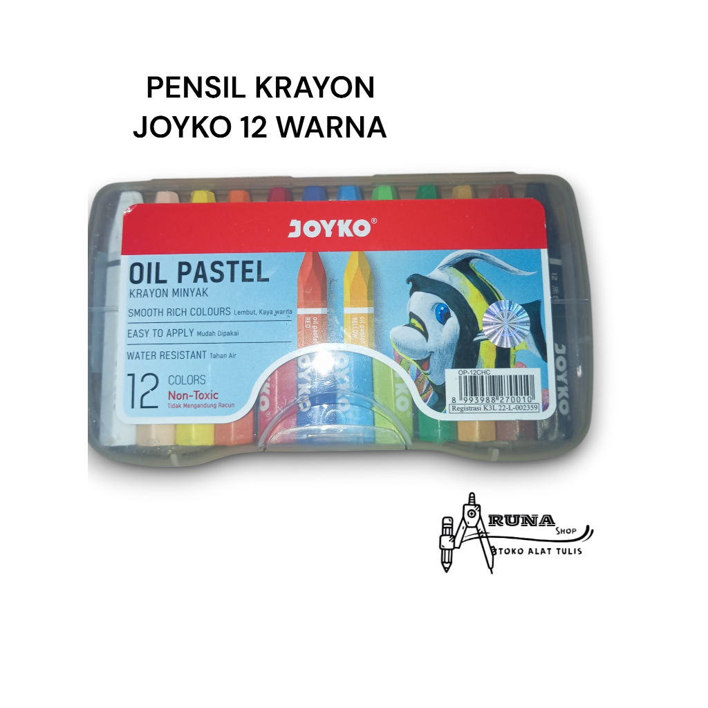 

KRAYON JOYKO ISI 12PCS GROSIR MURAH