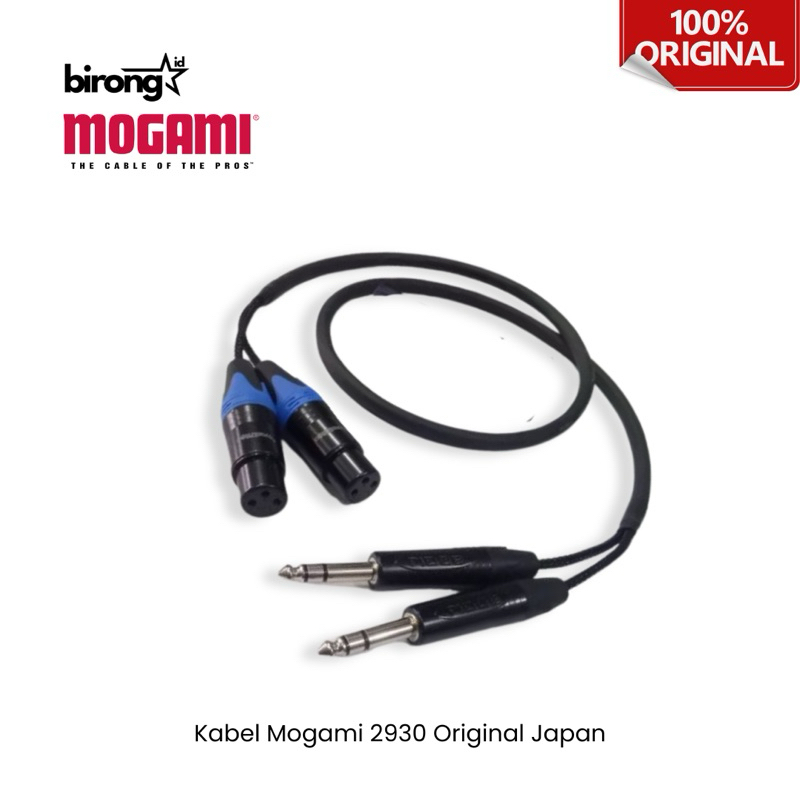 Kabel Mogami Female XLR to Akai TRS Mogami Original Japan