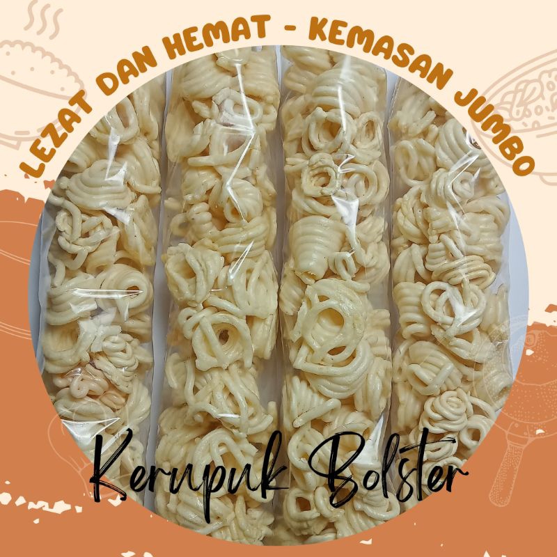 

BOLSTER Kerupuk Keong Kemasan Jumbo 100% Halal