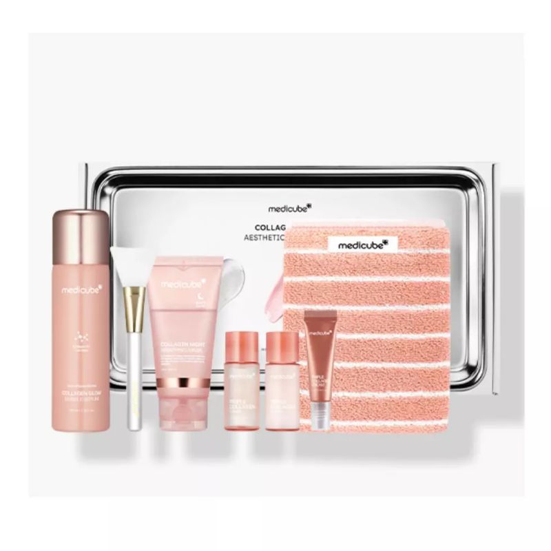 (READY STOCK) MEDICUBE Collagen Wrapping Mask, Bubble Serum, Toner, Serum, Cream // Medicube Collage