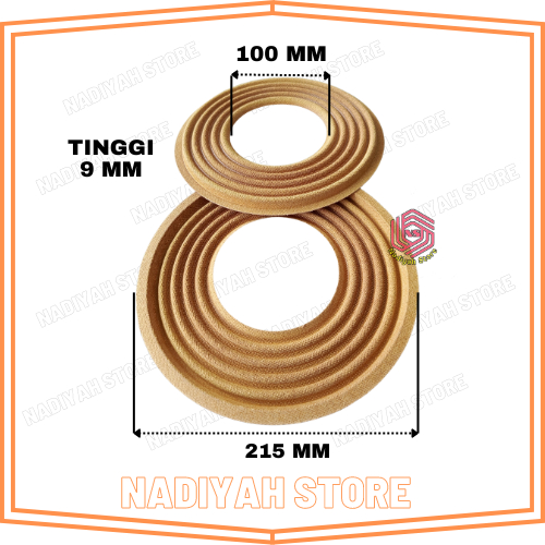 DEMPER SPEAKER TINGGI DAMPER SPEAKER 15 IN 18 INCHI MEMBRAN SPEAKER