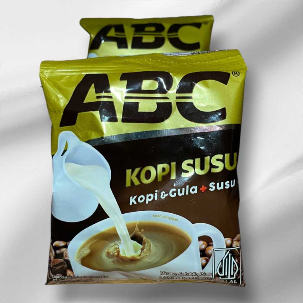 

Kopi ABC susu 30 gram kopi susu ABC Five sachet | Best Seller Jhember Jaya