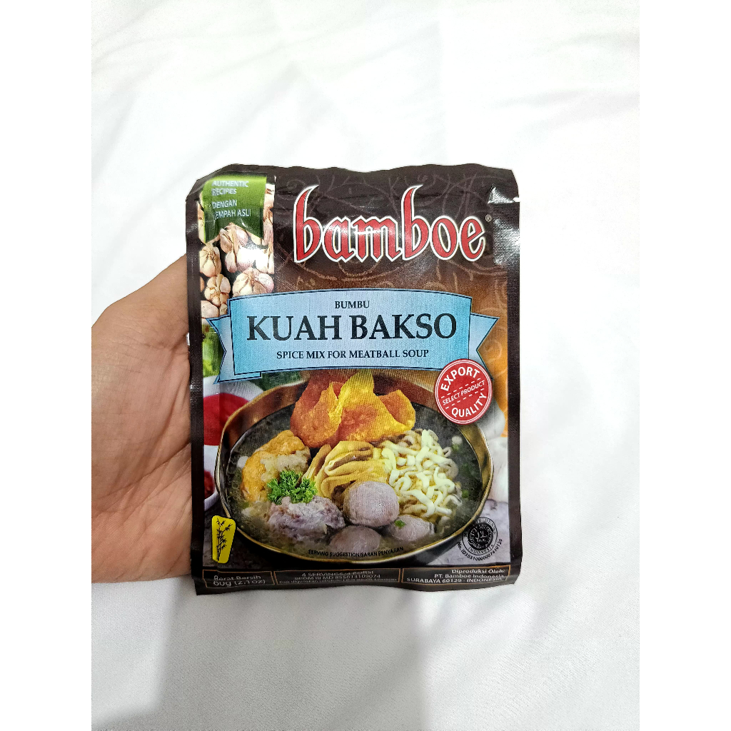

Bumbu Bamboe Kuah Bakso /Bumbu Instan/Bumbu Dapur