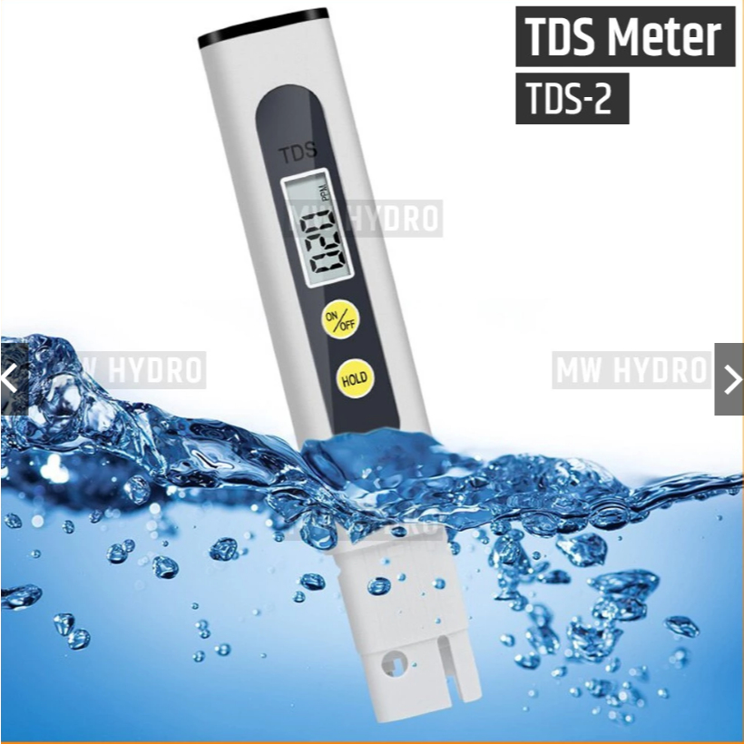 TDS Meter - Hidroponik / Air Minum / Water Treatment - TDS-2