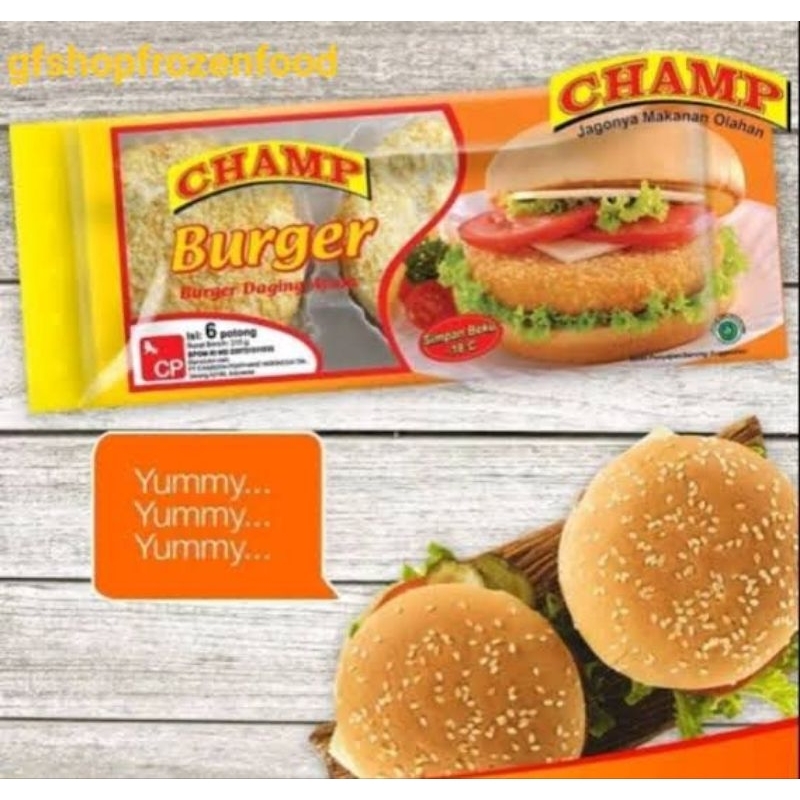 

Chicken Burger Champ 315gr