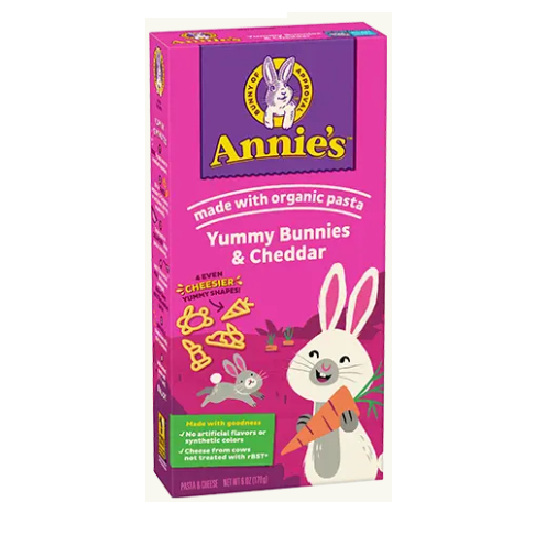 

macaroni yummy bunnie & cheddar annie's 170