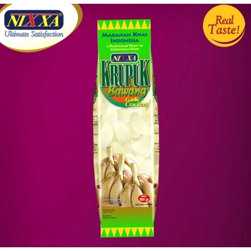 

Nixxa Kerupuk Bawang 380Gr