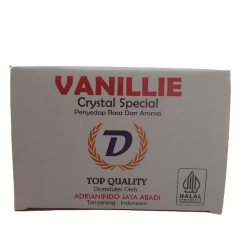 

vanillie/perisa vaneli/vanili bubuk isi 100 pcs