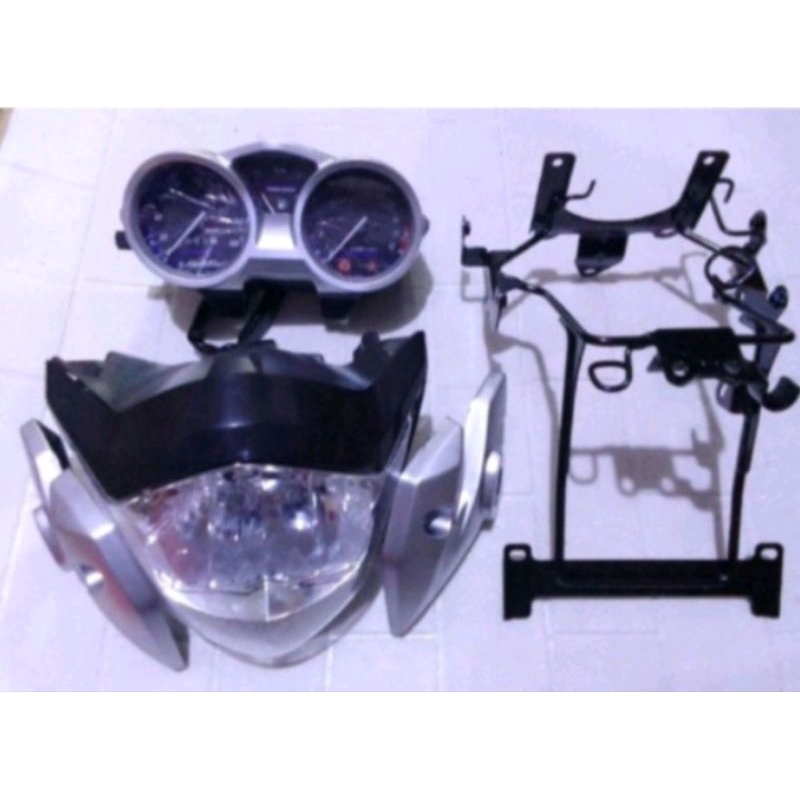 Paket Komplit Reflektor Lampu Depan Vixion Old Spidometer Kilometer Vixion Old Kupingan Lampu Sen Re