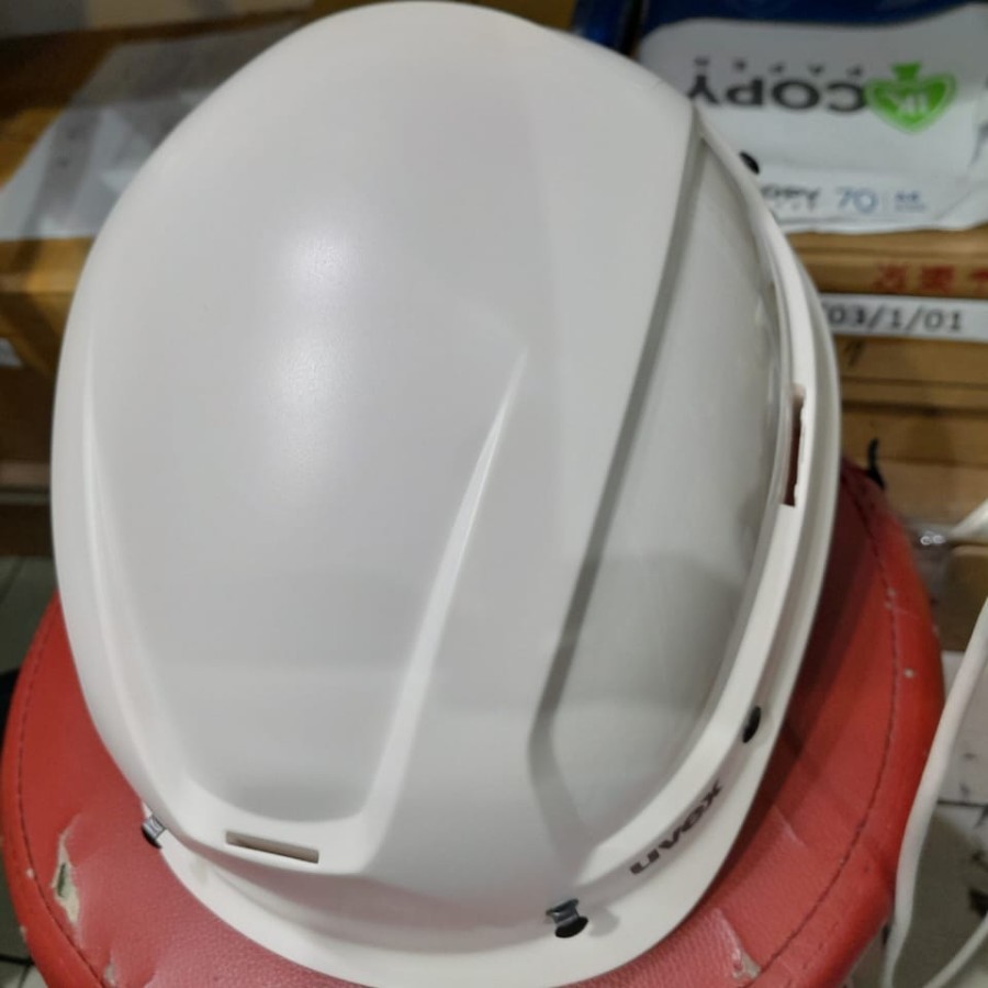 Helm Uvex Pheos Alpine Safety Helmet 9773050 - White HELM UVEX SAFETY