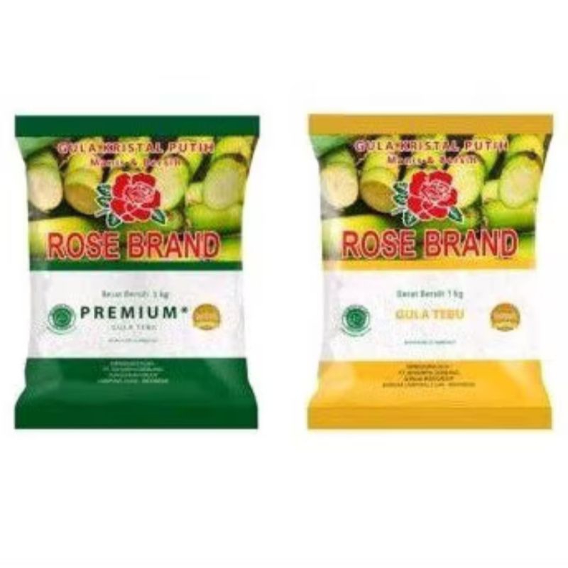 

Gula Rose Brand Premium & Tebu 1 Kg