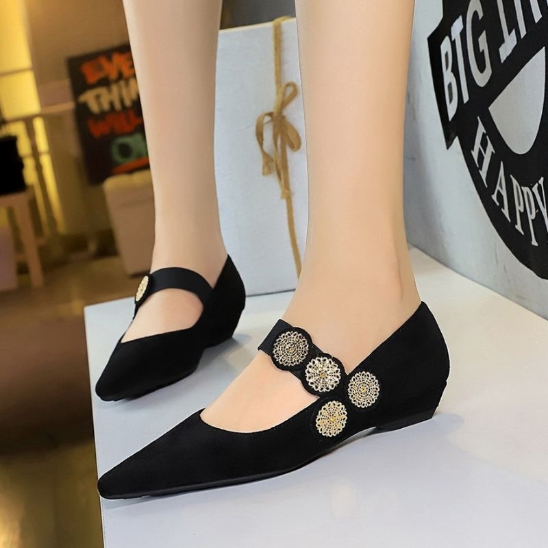 3683-1K92 Open PO Sepatu Flat Bigtree Wanita