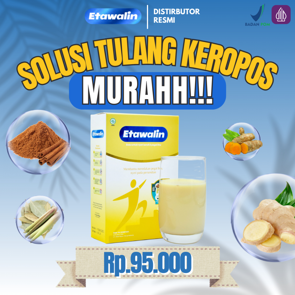 

Susu Kambing Etawalin ORIGINAL - Formula Untuk Mendukung Kesehatan Sendi dan tulang di Indonesia