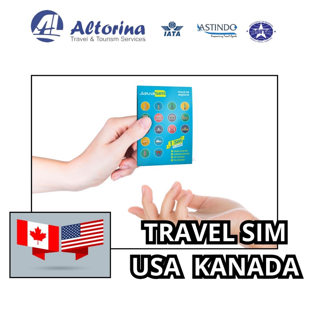 TRAVEL SIM Card Java Mifi -USA & Canada