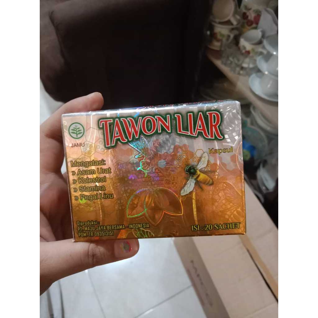 jamu tawon kapsul liar new asli original