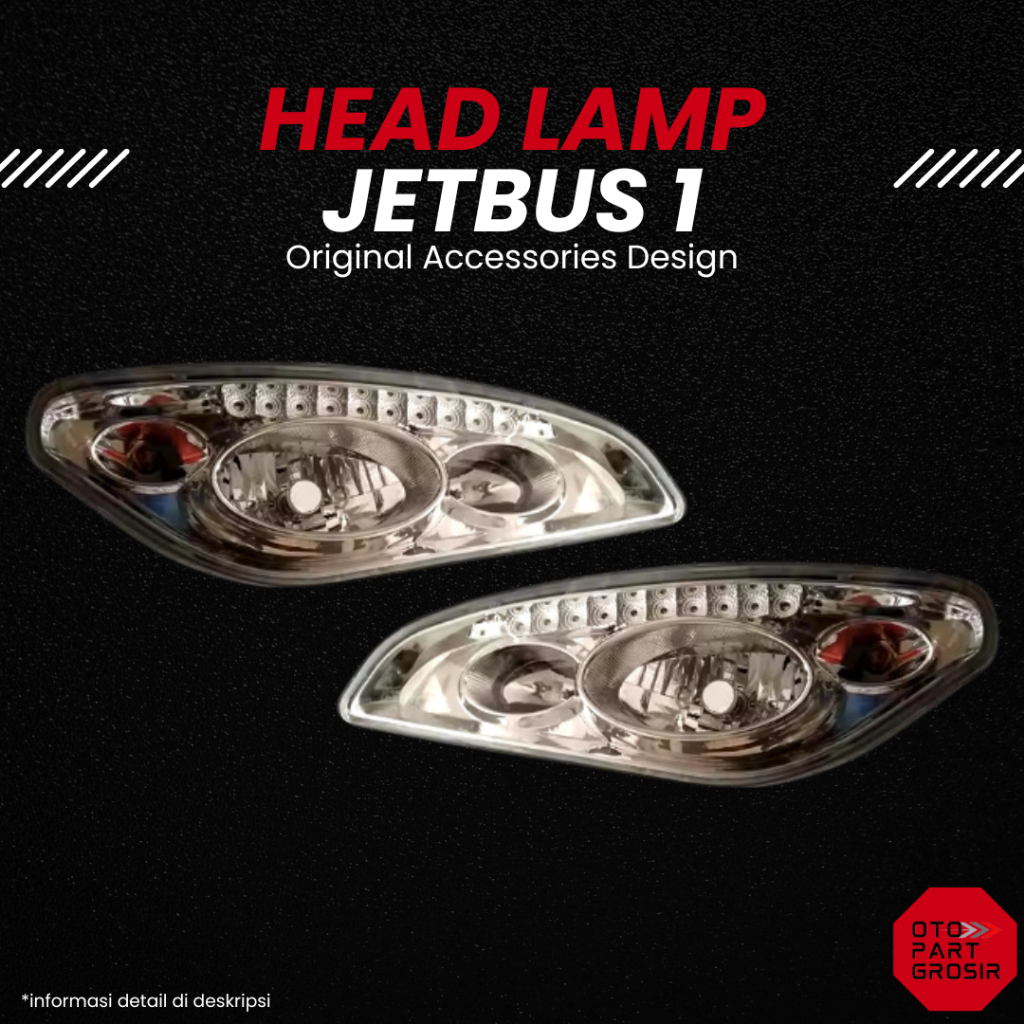 HEAD LAMP BUS JETBUS 1