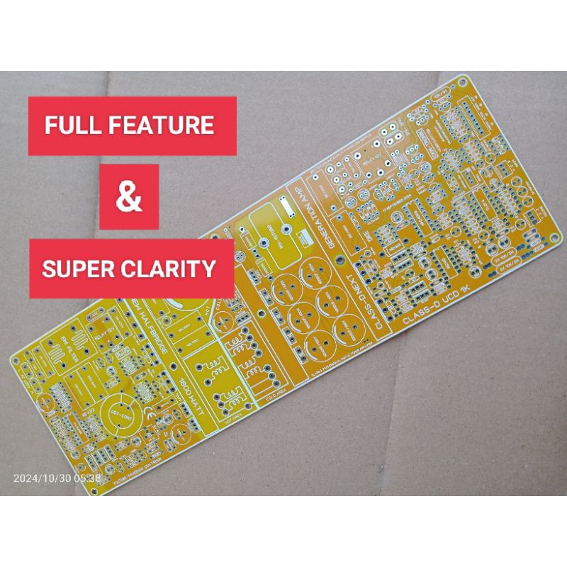 PCB Smps & power Class-D Ucd New