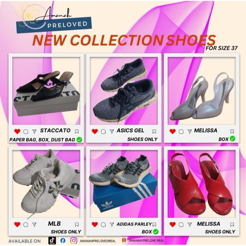 SEPATU TERJANGKAU SECONDHAND/THRIFT/BEKAS