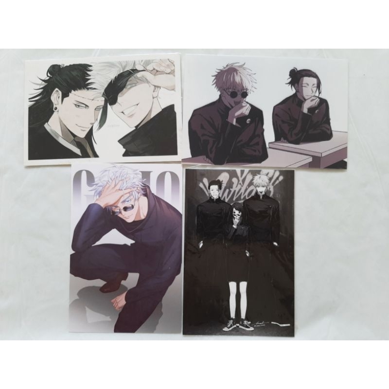 

Postcard Gojo Geto Jujutsu Kaisen