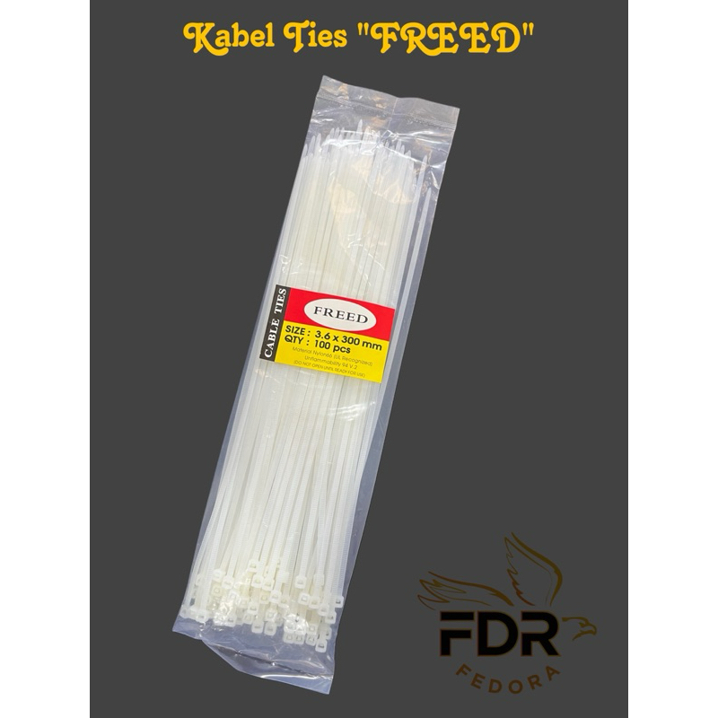 Kabel Ties Freed 3.6x300/Cable Ties 3.6x300/Kabel Ties/ Cable Ties/Freed